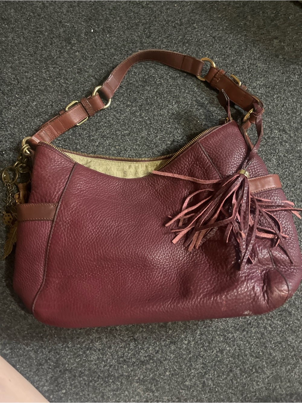 Isaac mizrahi vintage genuine leather purse